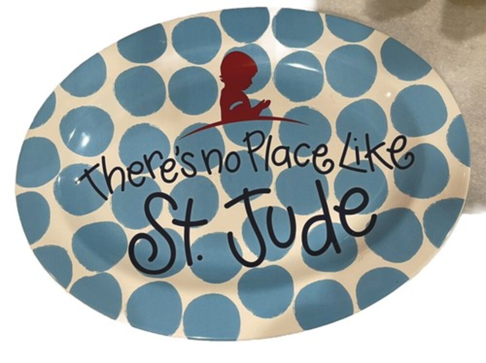 St. Jude Commemorative Coton Colors Platter, RARE